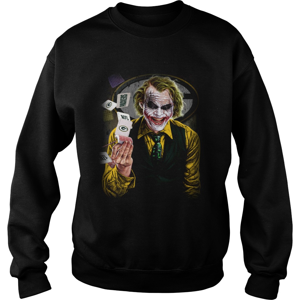 Green Bay Packers Joker Poker Shirt Sweatshirt
