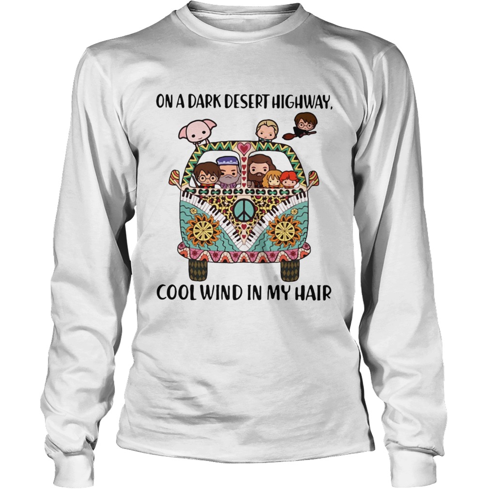 Harry Potter on a dark desert highway cool wind in my hair LongSleeve