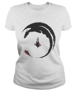 Hiccup and Toothless how to train your dragon 3 Shirt Classic Ladies