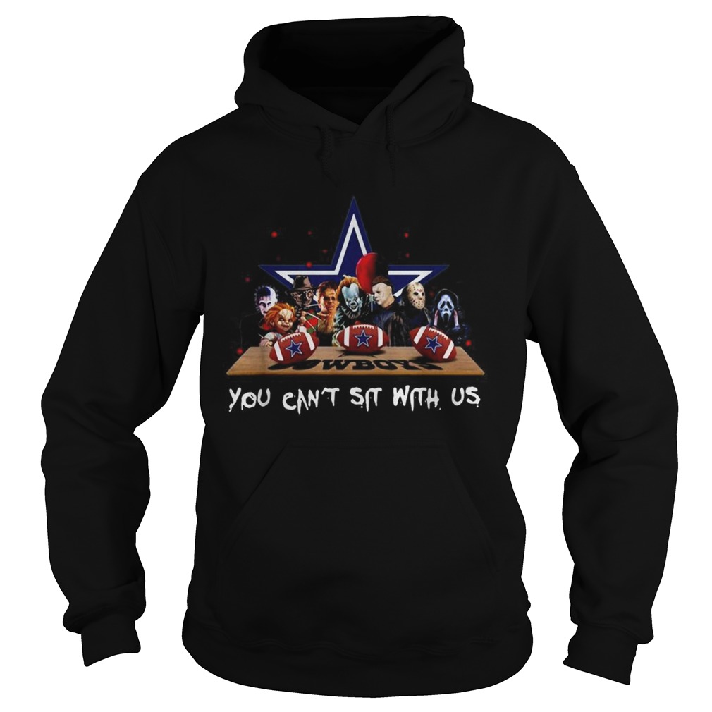 Horror Movies characters you can sit with US Cowboys Hoodie