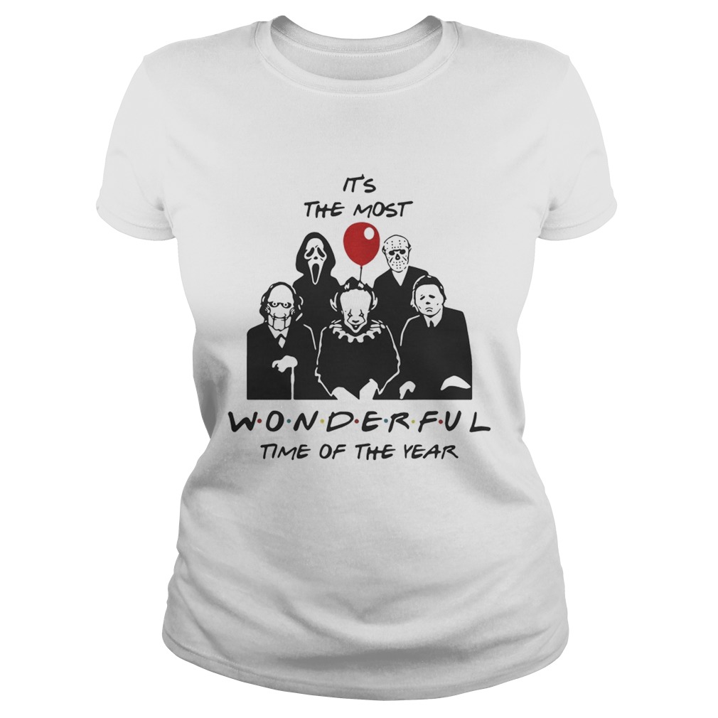 Horror characters its the most wonderful time of the year Classic Ladies