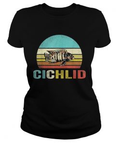 Hot Vintage Cichlid Sunset  Classic Ladies