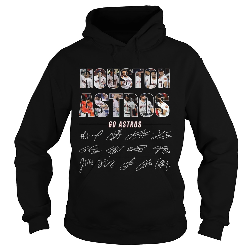 Houston Astros go Astros team signature Hoodie