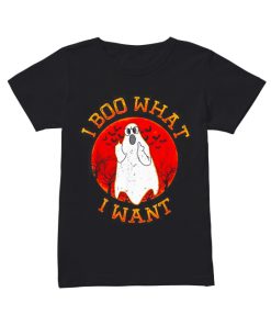 I boo what I want Ghost Halloween  Classic Women's T-shirt