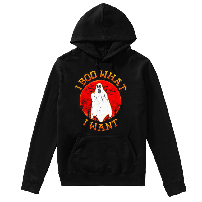I boo what I want Ghost Halloween Unisex Hoodie