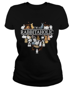 Im a Rabbit Aholic heart  Classic Ladies