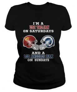 Im a USC Trojan on Saturdays and a Los Angeles Ram on Sundays  Classic Ladies