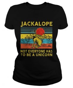 Jackalope not everyone has to be a unicorn vintage  Classic Ladies