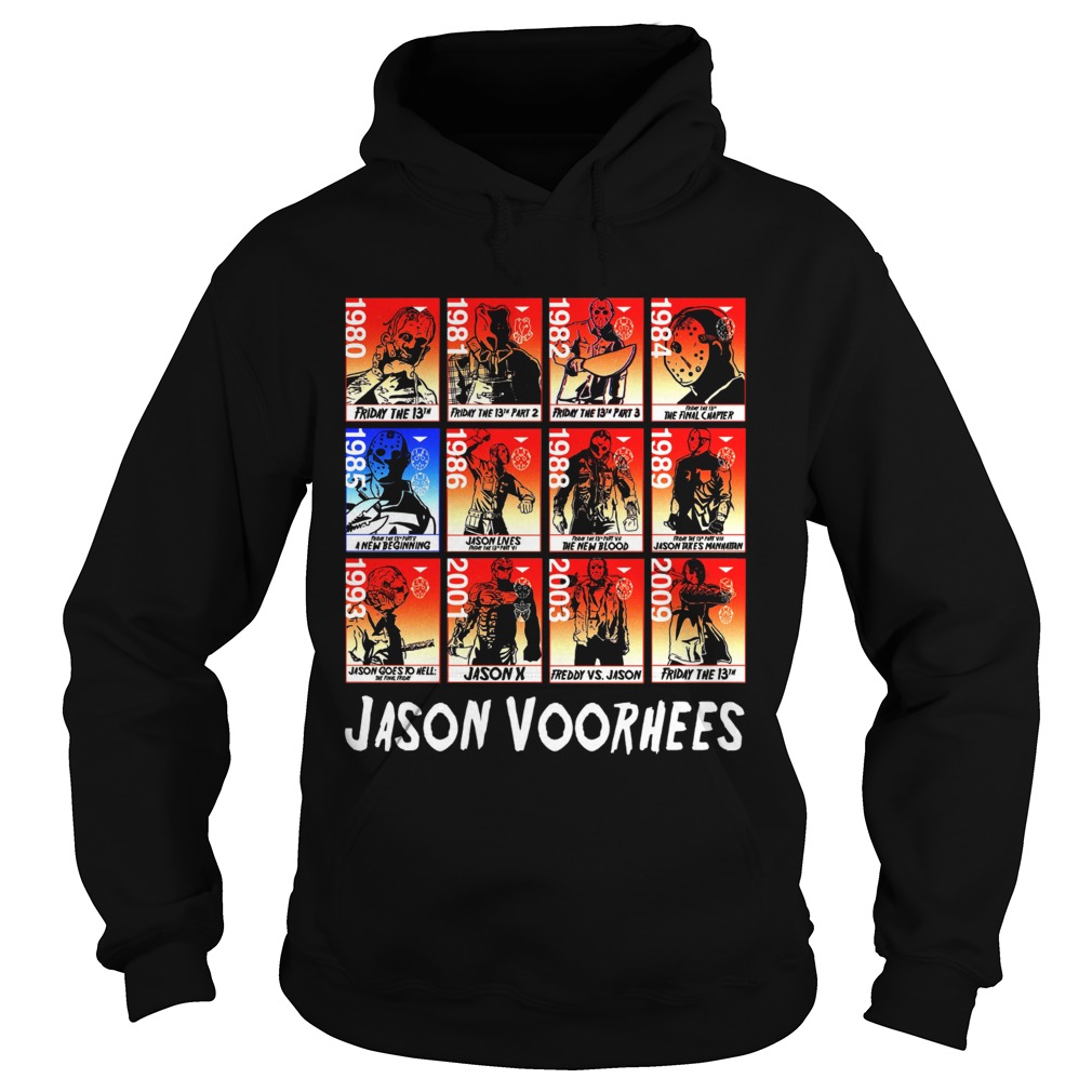 Jason Voorhees Full Season timeline Hoodie