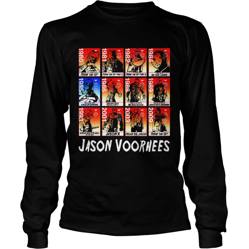 Jason Voorhees Full Season timeline LongSleeve