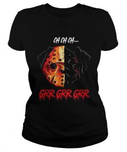 Jason Voorhees Pitbull Ch Ch Ch Grr Grr Grr  Classic Ladies