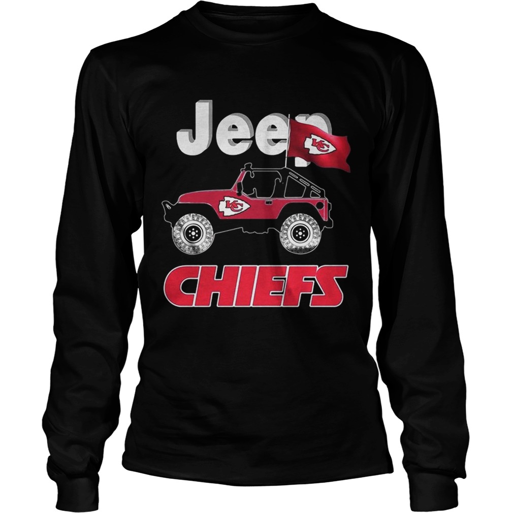 Jeep Kansas City Chiefs fan LongSleeve