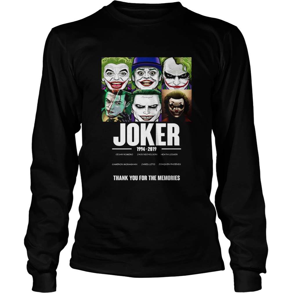 Joker 1994 2019 thank you for the memories LongSleeve