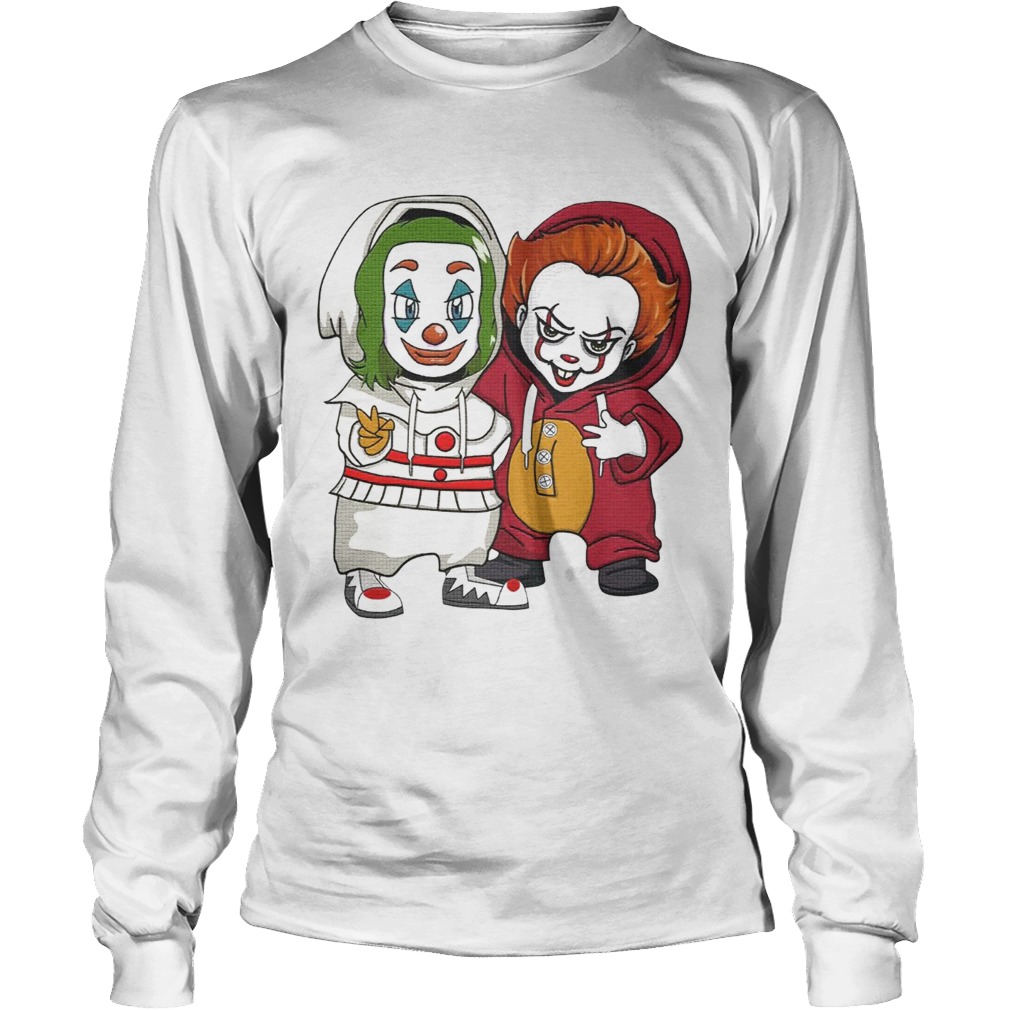 Joker and Pennywise friends LongSleeve