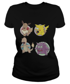 King Of The Hill Pokemon Shirt Classic Ladies