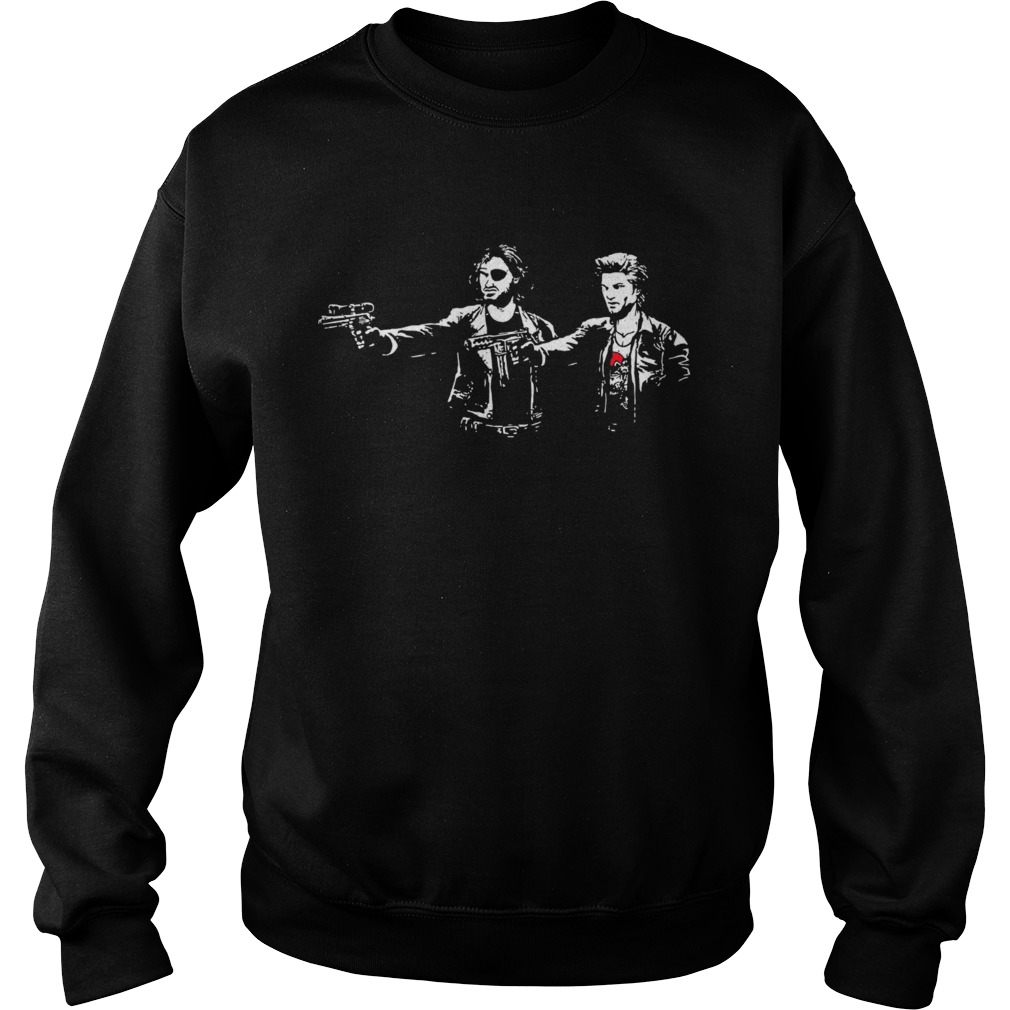 Kurt Fiction Snake Plissken and Jack Burton Sweatshirt