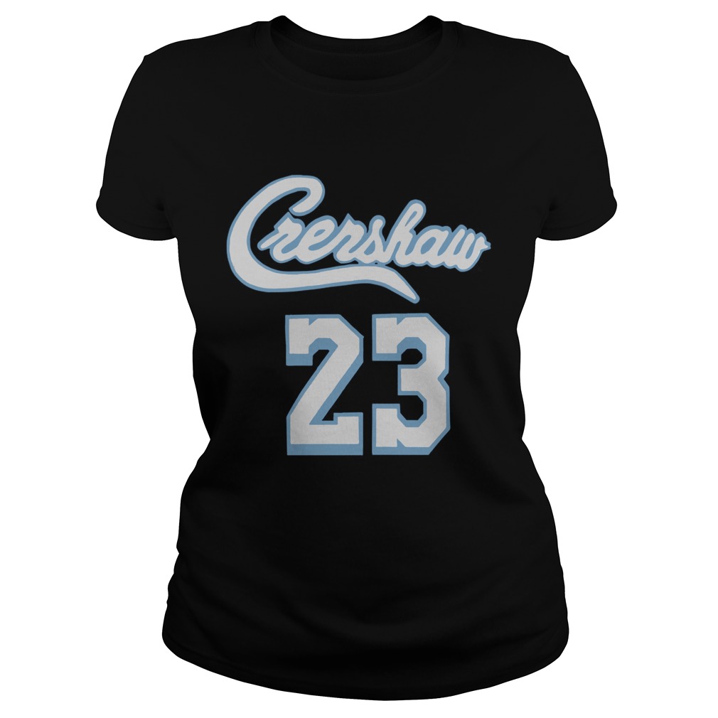 Lebron James Crenshaw Shirt Classic Ladies