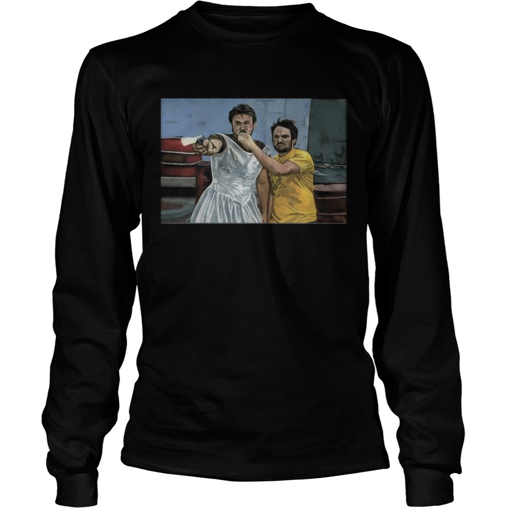 Mac and Charlie its always sunny in Philadelphia canvas LongSleeve