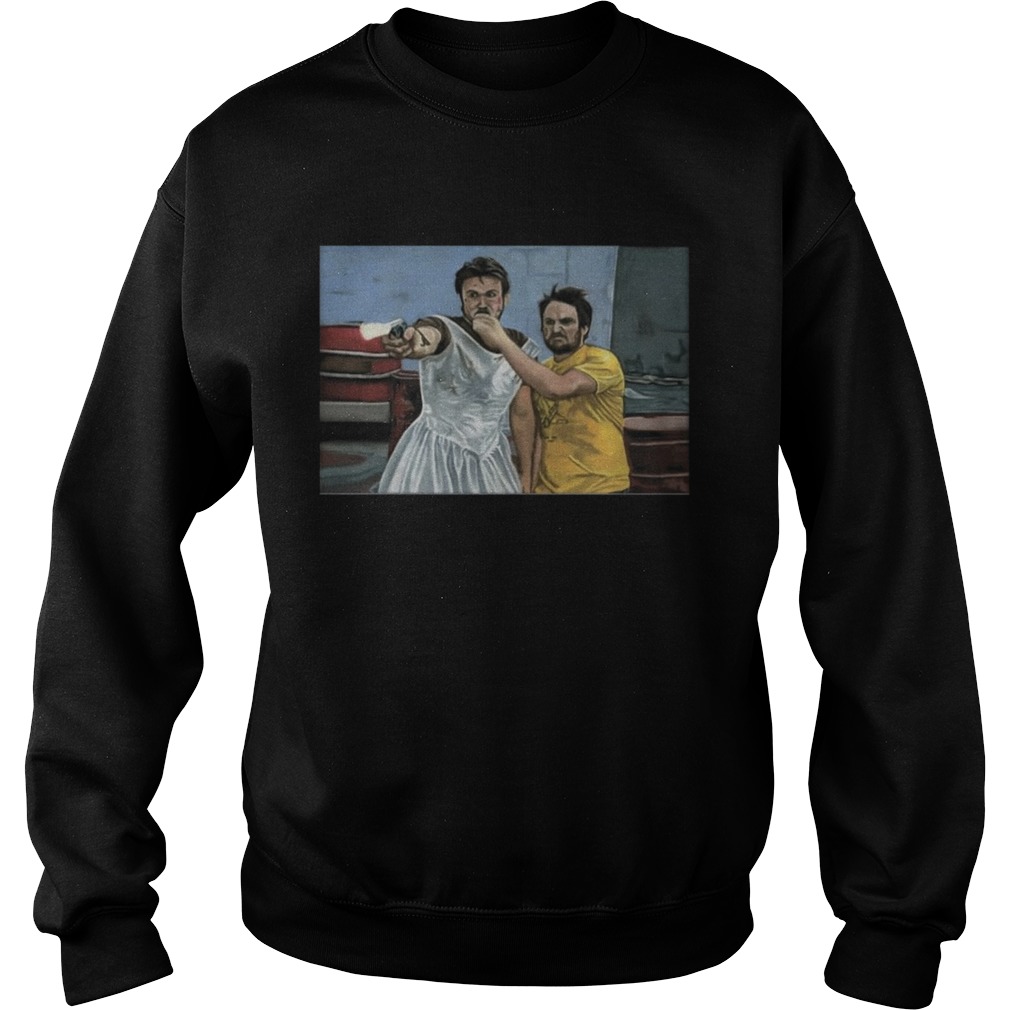 Mac and Charlie its always sunny in Philadelphia canvas Sweatshirt