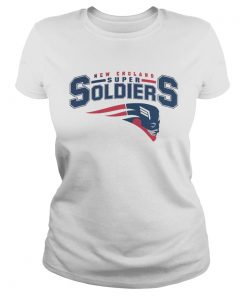 NEW ENGLAND SUPER SOLDIERS T SHIRT Classic Ladies