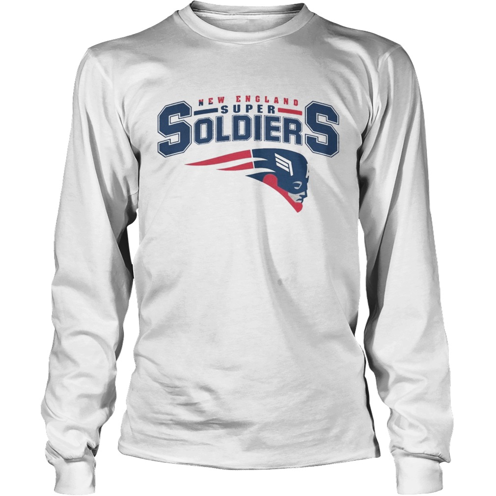 NEW ENGLAND SUPER SOLDIERS T SHIRT LongSleeve
