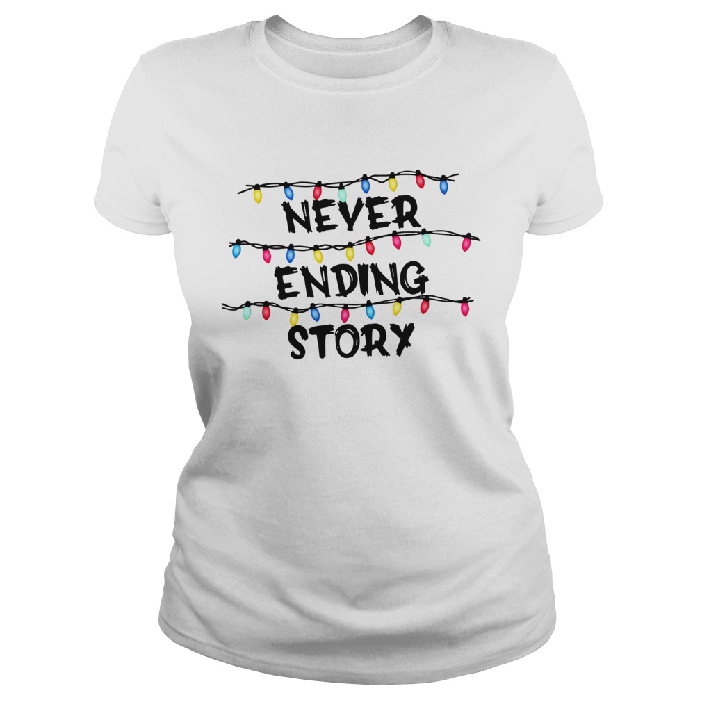 Never Ending Story Stranger Things Classic Ladies