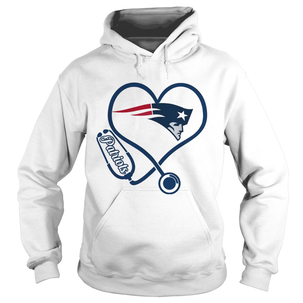 New England Patriots nurse heart Hoodie