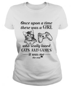 Once upon a time there was a girl who really loved cats and games  Classic Ladies