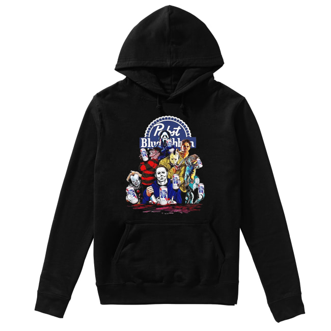 Pabst Blue Ribbon Horror characters Halloween Unisex Hoodie