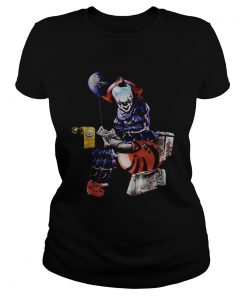 Pennywise Baltimore Ravens Pittsburgh Steelers and Cleveland Browns toilet  Classic Ladies