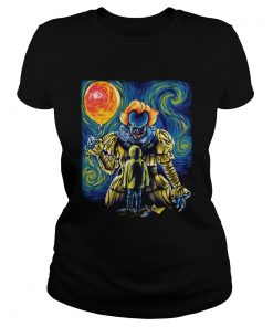 Pennywise IT Starry Night  Classic Ladies