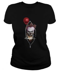 Pennywise IT in zipper pocket halloween  Classic Ladies