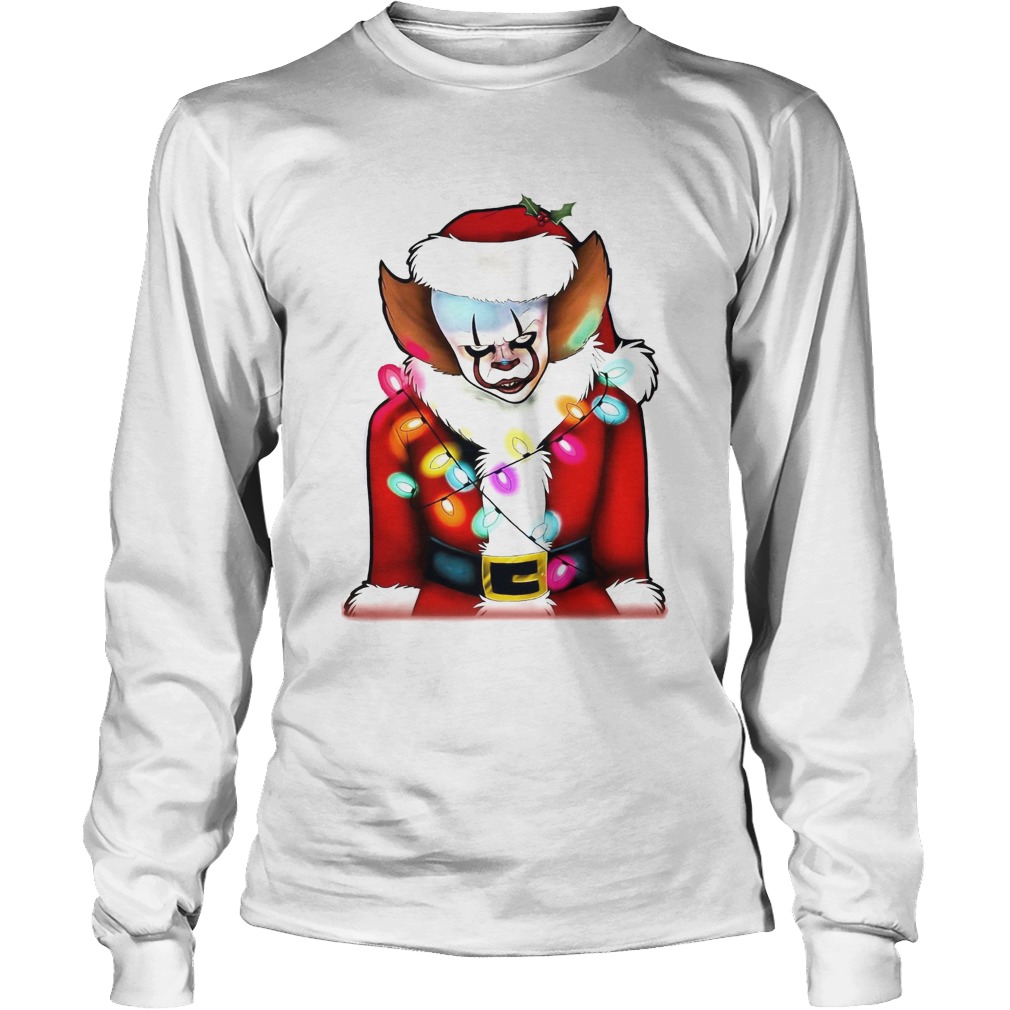 Pennywise Santa Claus Shirt LongSleeve