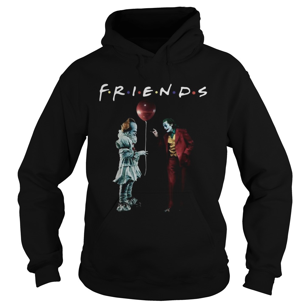 Pennywise with Joker friends tv show Hoodie