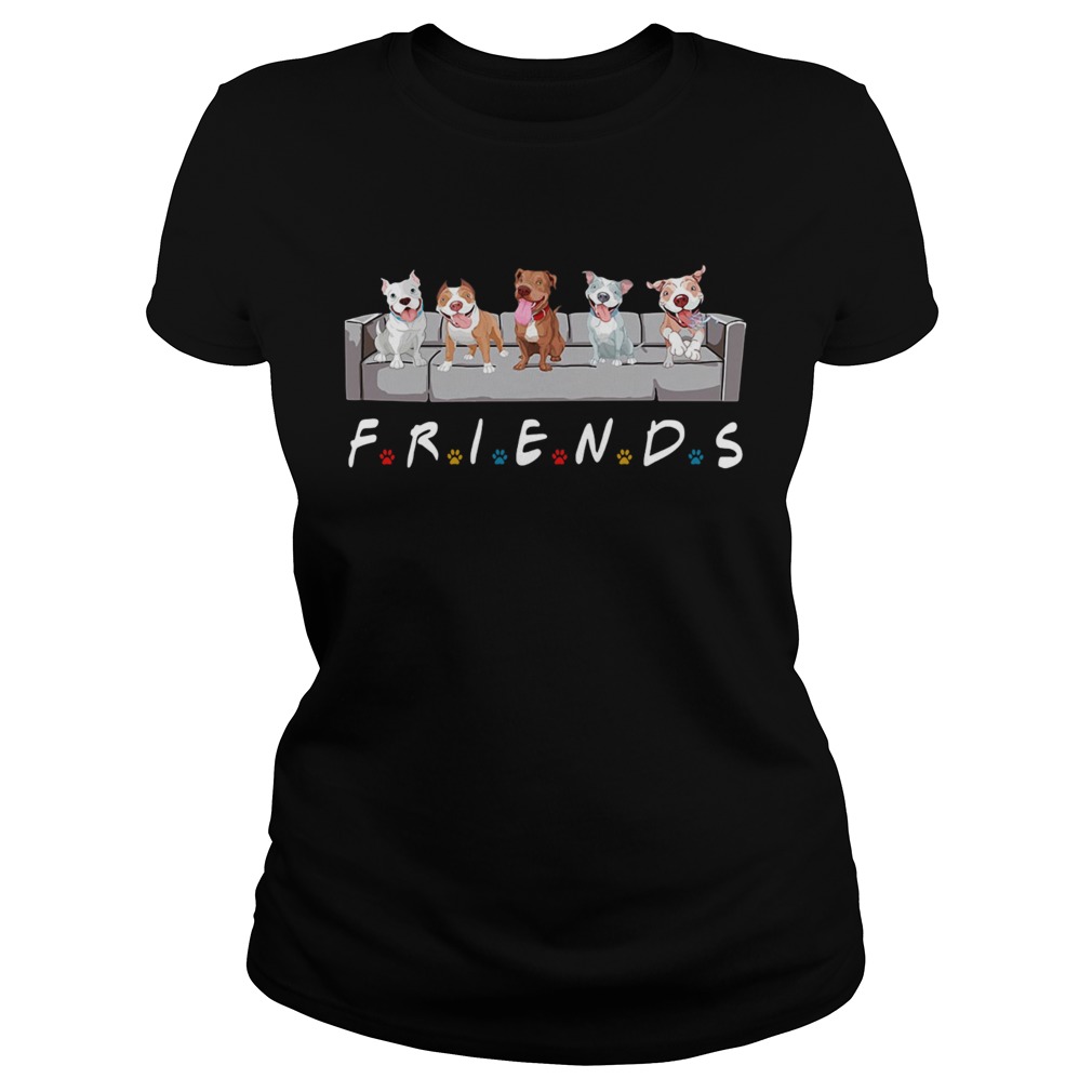 Pitbull Friends tv Classic Ladies