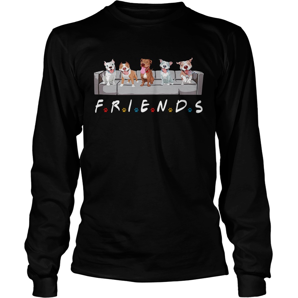Pitbull Friends tv LongSleeve