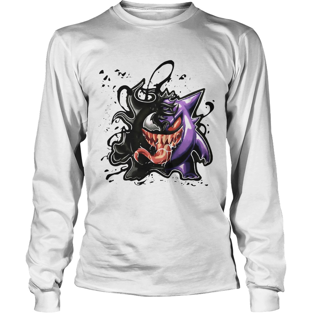 Pokemon Gengar Venom fusion LongSleeve