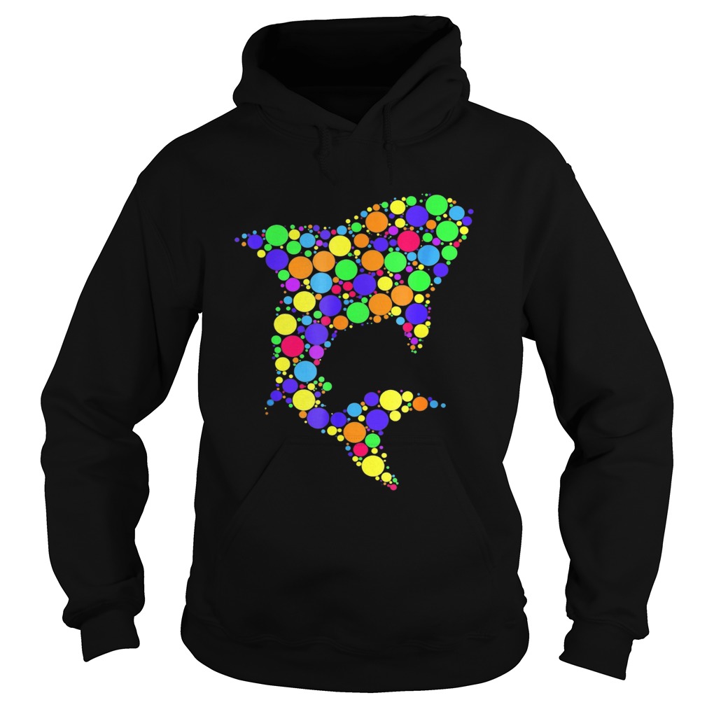 Polka Dot Shark International Dot Day Ts Hoodie