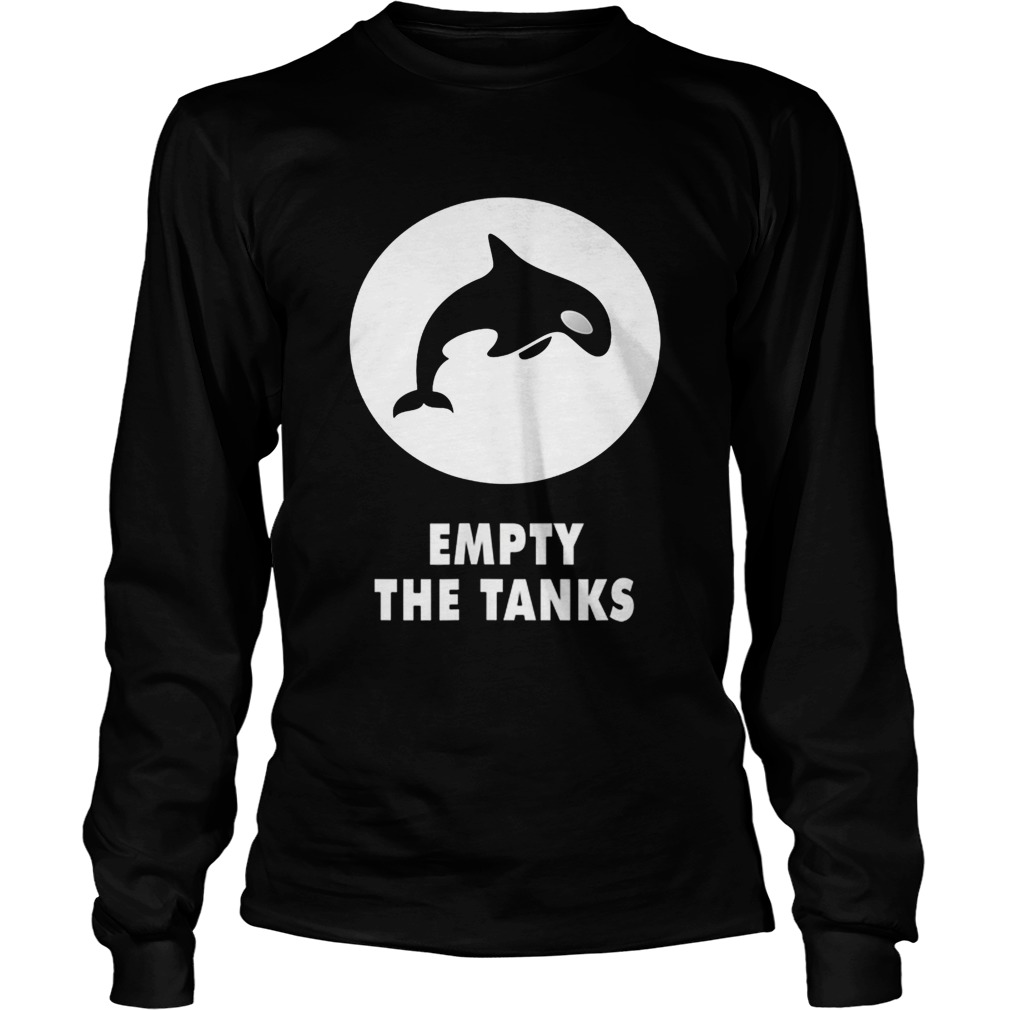 Premium Orca Maritime Preservation Empty The Tanks Killer Whale s LongSleeve