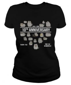 Pusheen 2010 2020 10th Anniversary thank you for the memories  Classic Ladies
