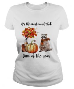 Raccoon its the most wonderful time of the year  Classic Ladies