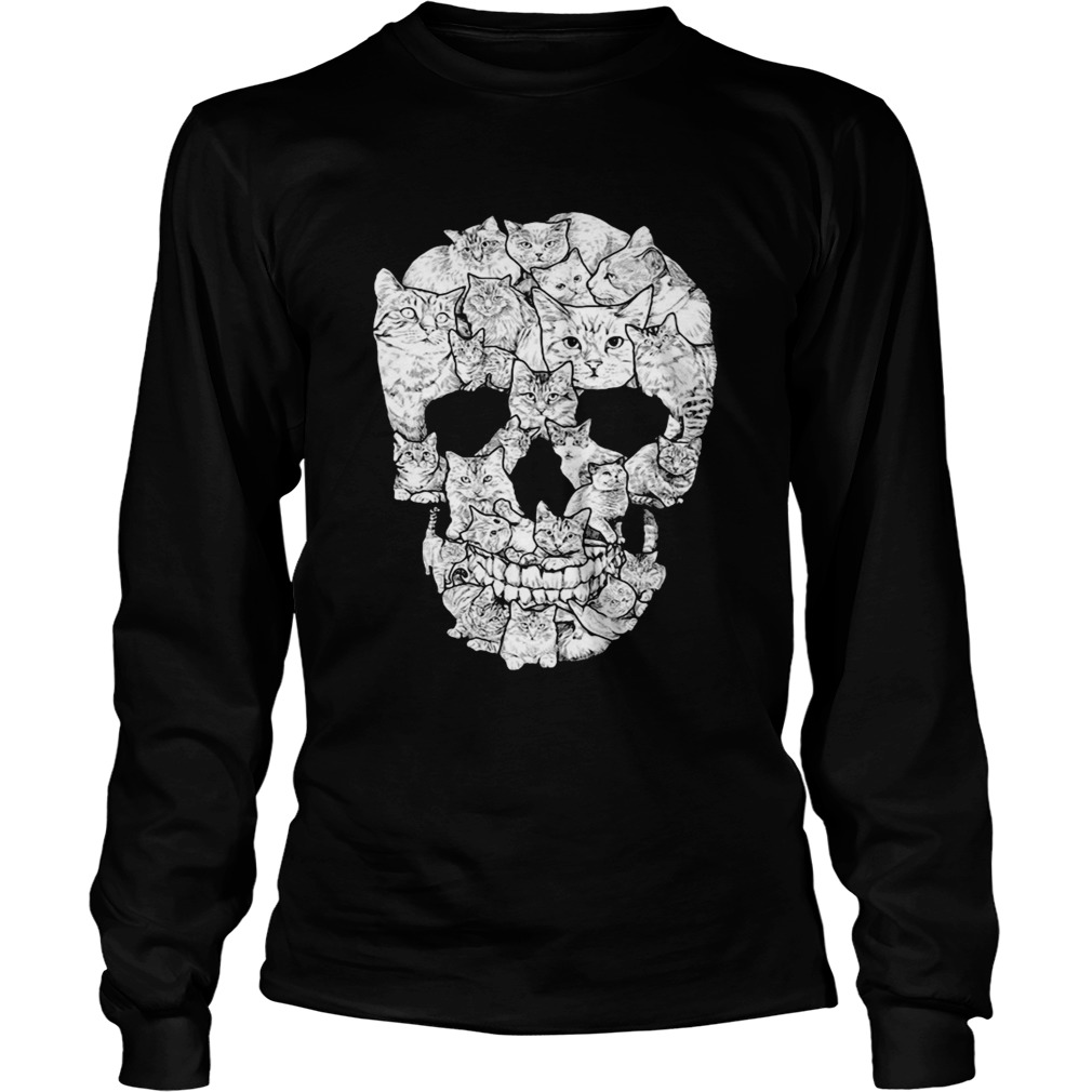 Skull cats LongSleeve
