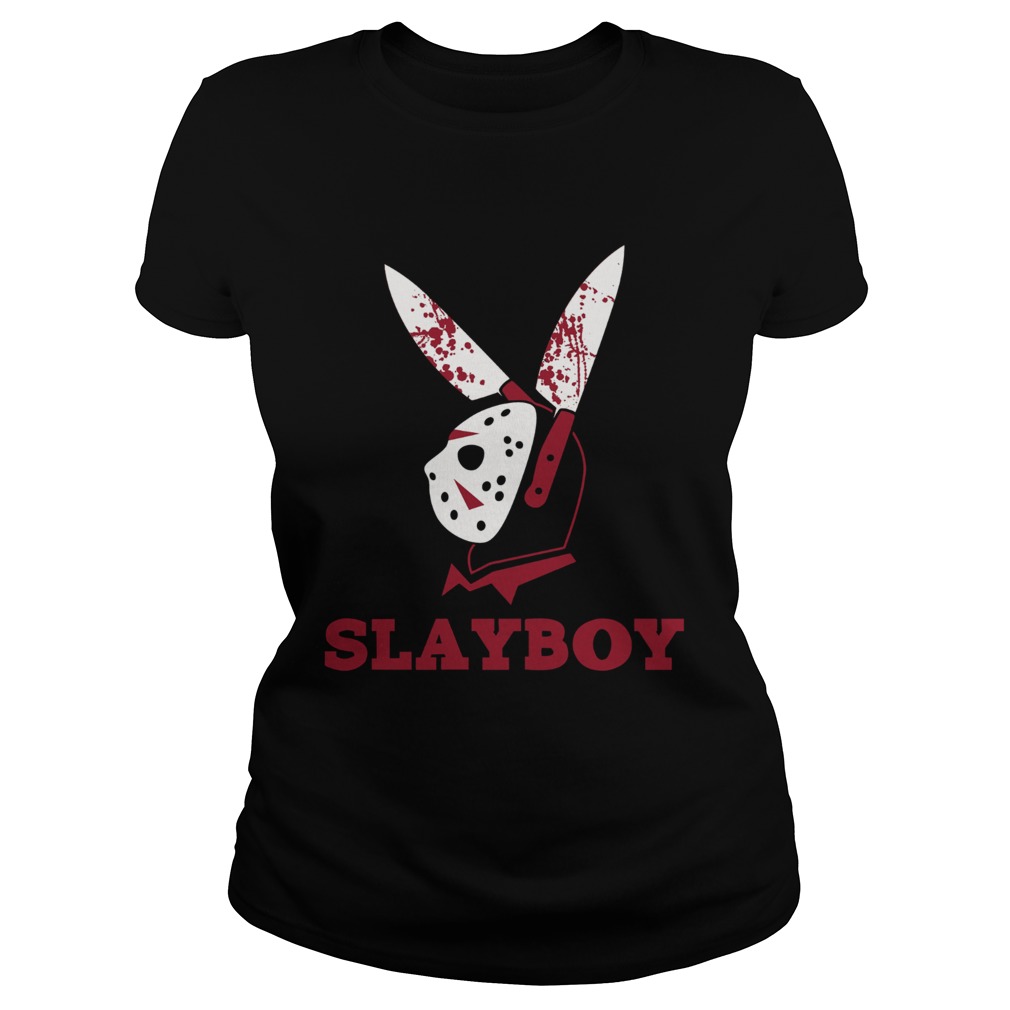 Slayboy Slasher Horror Movie Shirt Classic Ladies