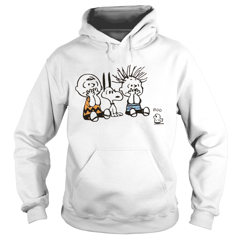 Snoopy and Charlie Brown boo ghost Hoodie