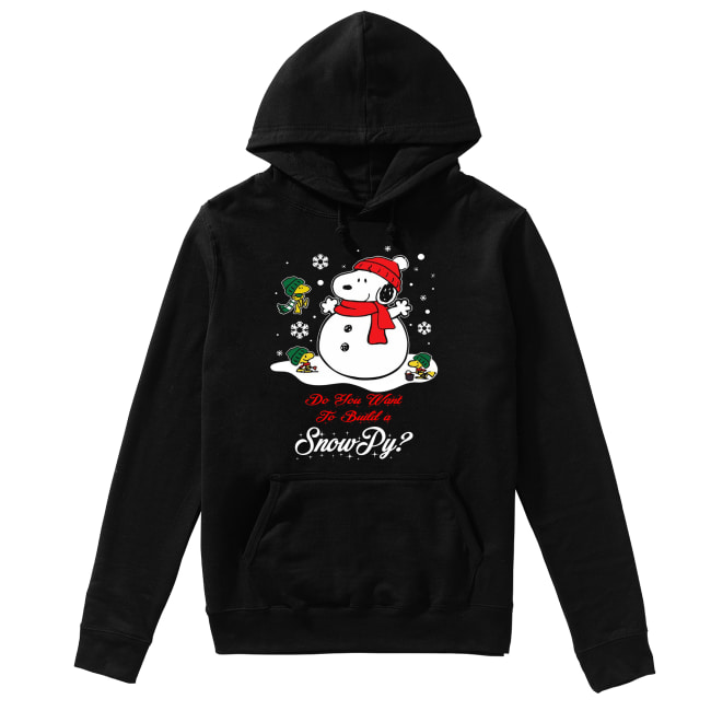 Snowman Snoopy Snowpy Christmas Unisex Hoodie
