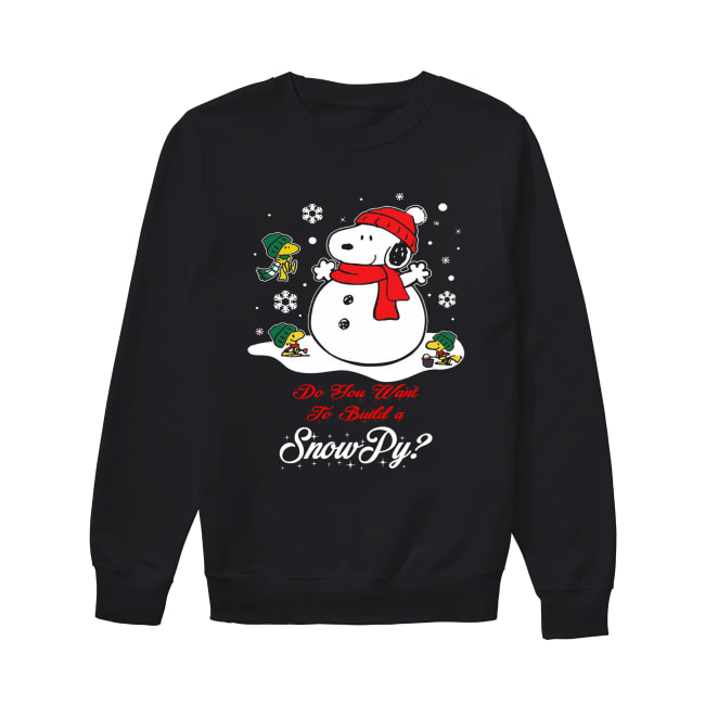 Snowman Snoopy Snowpy Christmas Unisex Sweatshirt