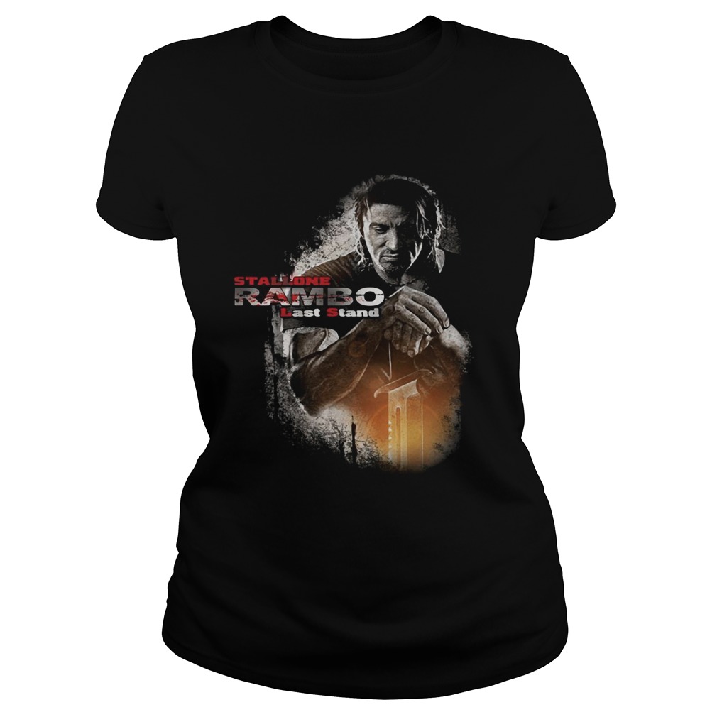 Stallone Rambo last stand Classic Ladies