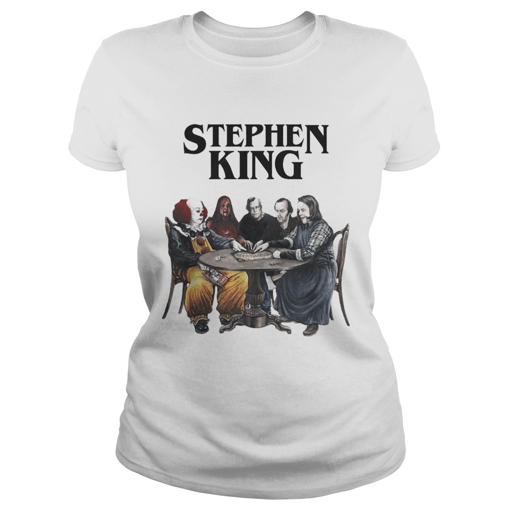 Stephen King Pennywise It Halloween Classic Ladies