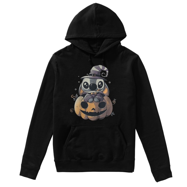 Stitch Pumpkin Halloween Unisex Hoodie