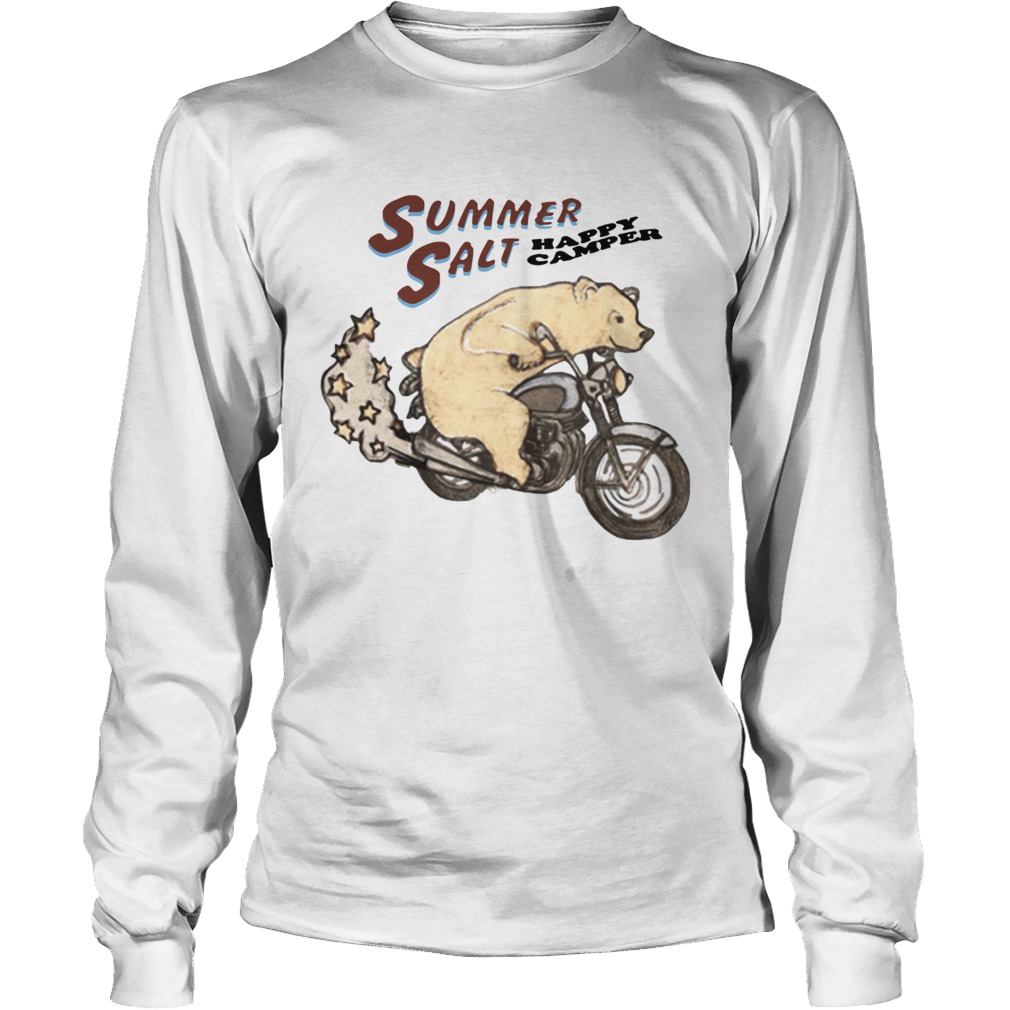Summer salt merch happy camper bear t LongSleeve